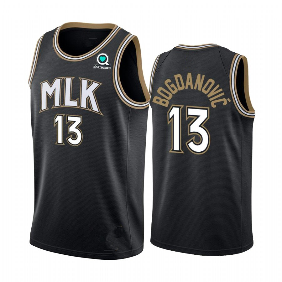 

Hawk MEN Bogdan Bogdanovic #13 2020-21 Association City Statement basketball Jersey