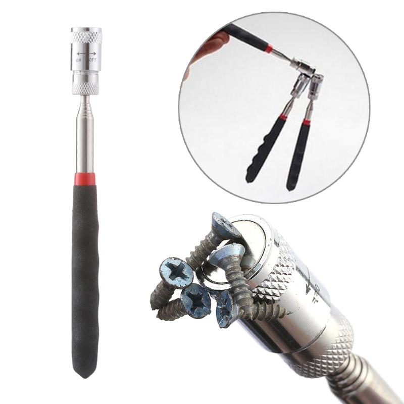 

Professional Hand Tool Sets Magnetic Pen Magnet LED Pick Up Handheld Rod Stick Extendable Pointer Nuts Bolts Picking Reach