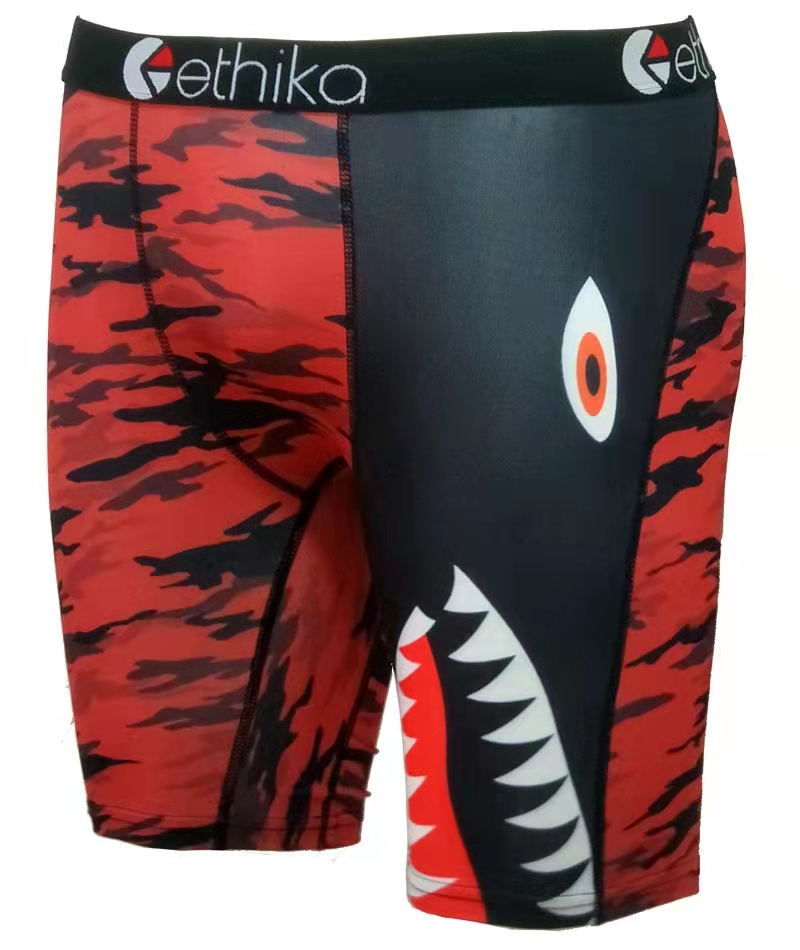 swimwears Ethika briefs men's unisex boxer shorts Breif pattern sports hip-hop rock consumer underwear skateboard street fashion stretch S-XL (