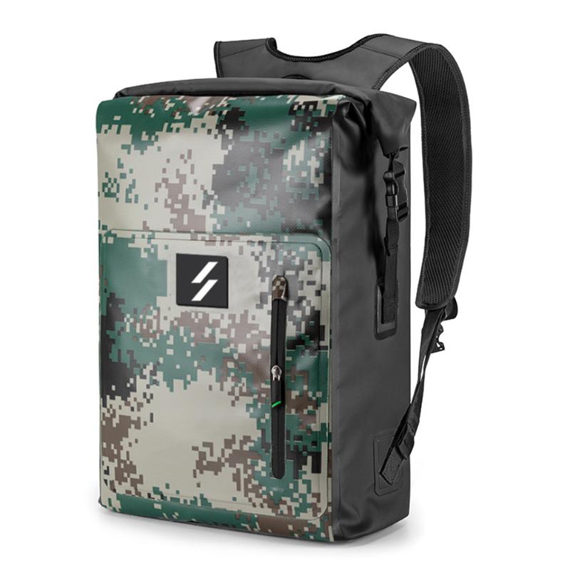 

Messenger Bags 25L Large Capacity PVC Backpack Roll Top Waterproof Dry Bag For Cycling Camping Hiking Fishing Kayaking Men Women 2021