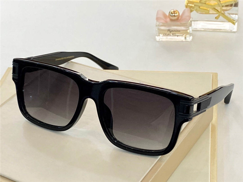 

New S402 classic three pairs of sunglasses men wood board metal retro sunglasses fashion style square frame UV 400 lens with high quality, White;black