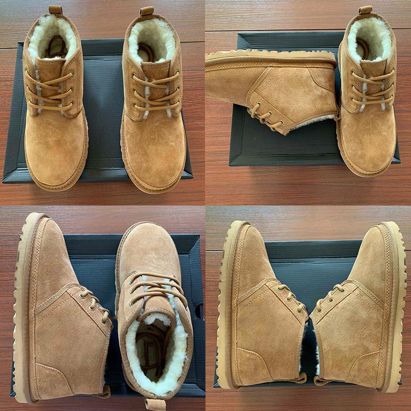 

Xmas Top Mens Winter Wool Shoe Women Platform Snow Boots Men's Classic Femmes Designer Boot Straps Warm Martin Bottes Booties G, Box