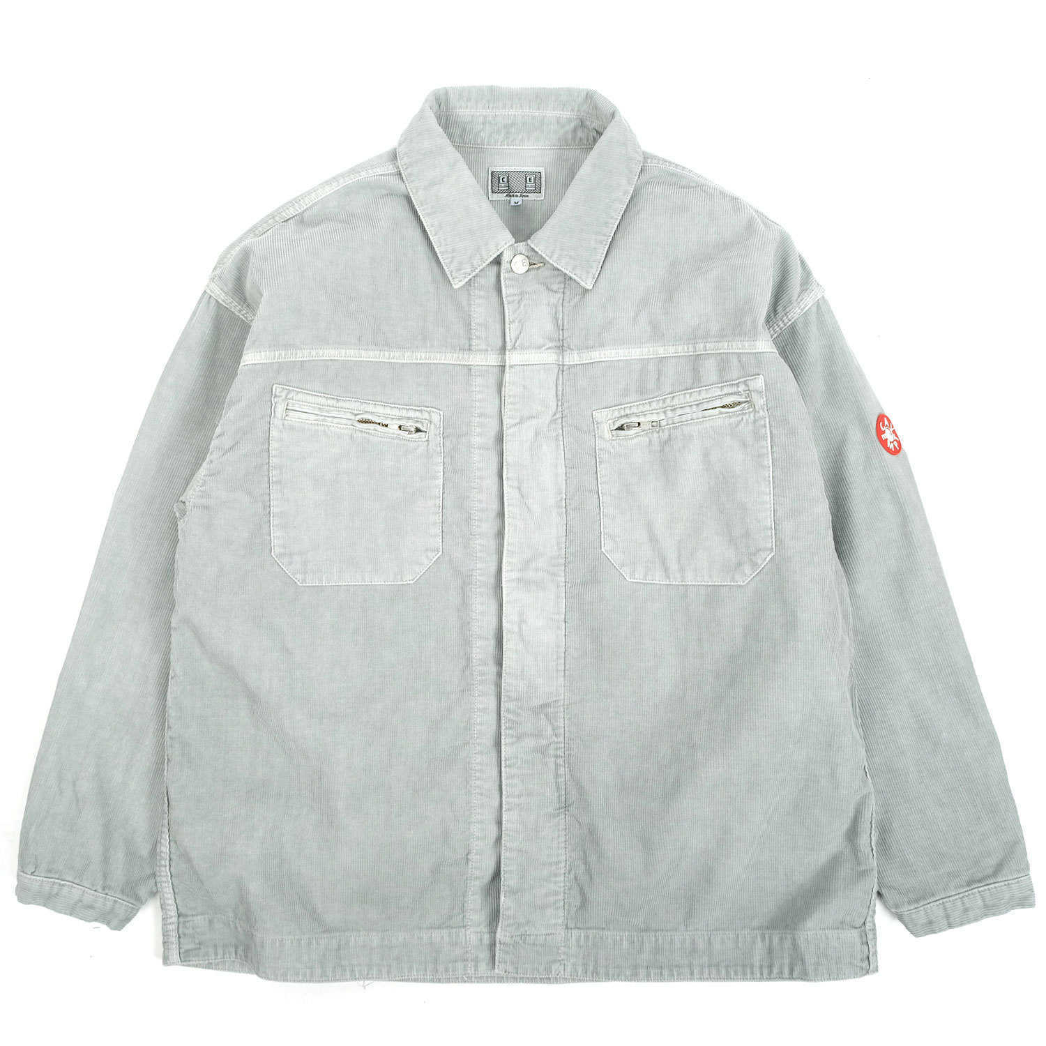 

Self produced x CAV empt overdrye cord Zip Jacket corduroy jacket washed