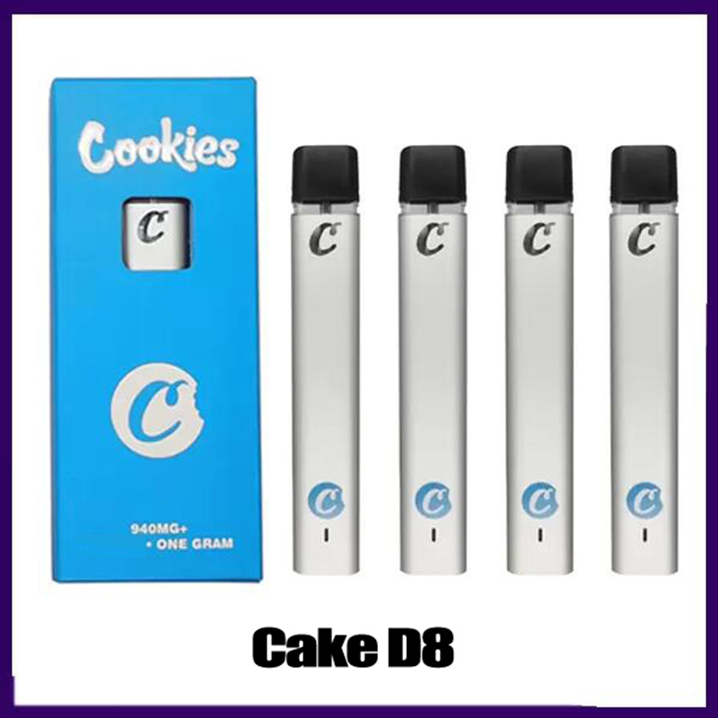 

COOKIES delta 8 D8 Vape Pen kit Disposable Electronic Cigarettes pod Device empty pods 1ml Capacity with 280mah Rechargeable battery 0268267-3, Mix colors