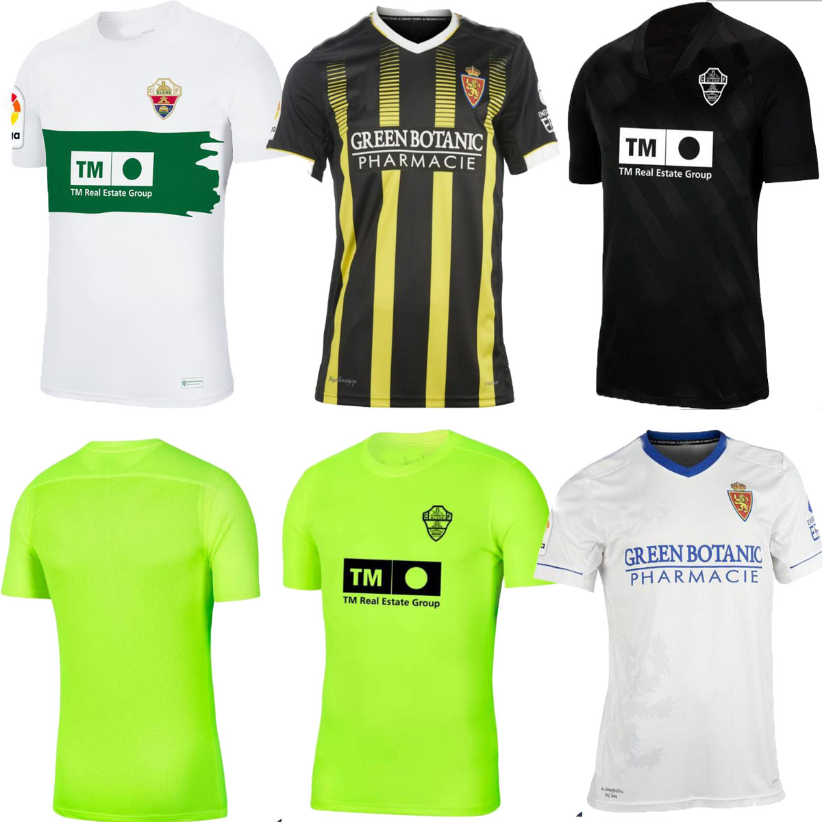 

Elche Soccer Jerseys 21 22 Real Saragoza Fran Pastore Benedetto RaÃºl Guti Lucas BoyÃ© IvÃ¡n Fidel Guido Carrillo 2021 2022 Camisetas de fÃºtbol, Black;yellow