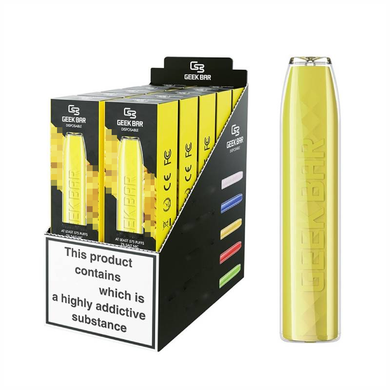 

GEEK BAR Disposable Electronic Cigarettes Vape Pod Cartridge Device 500mAh Battery 2.4mL Pre-Filled Vapes Pods Stick Puff Plus Portable Vapors Pen