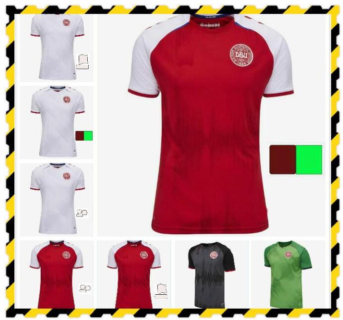 

2021 Denmark Soccer Jersey SCHMEICHEL KJAER CHRISTENSEN SKOV DELANEY BRAITHWAITE DBU HOME AWAY ERIKSEN DALSGAARD LOSSL STRGER YURARY, Black;yellow
