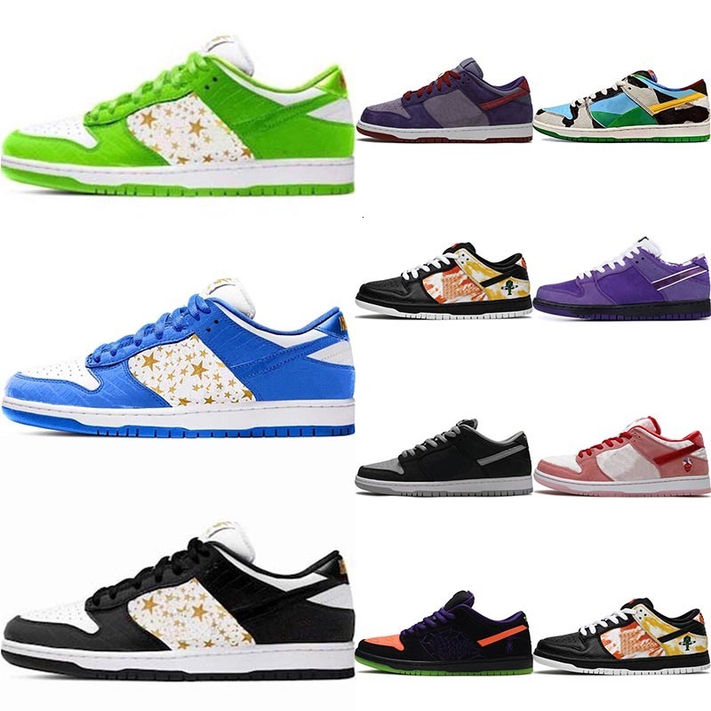 

Sb Sean Cliver Chunky Dunky Trainer Skateboard Running Shoes Travis Scotts PlayStations PS5 Dunks Low Concepts StrangeLove Sneaker