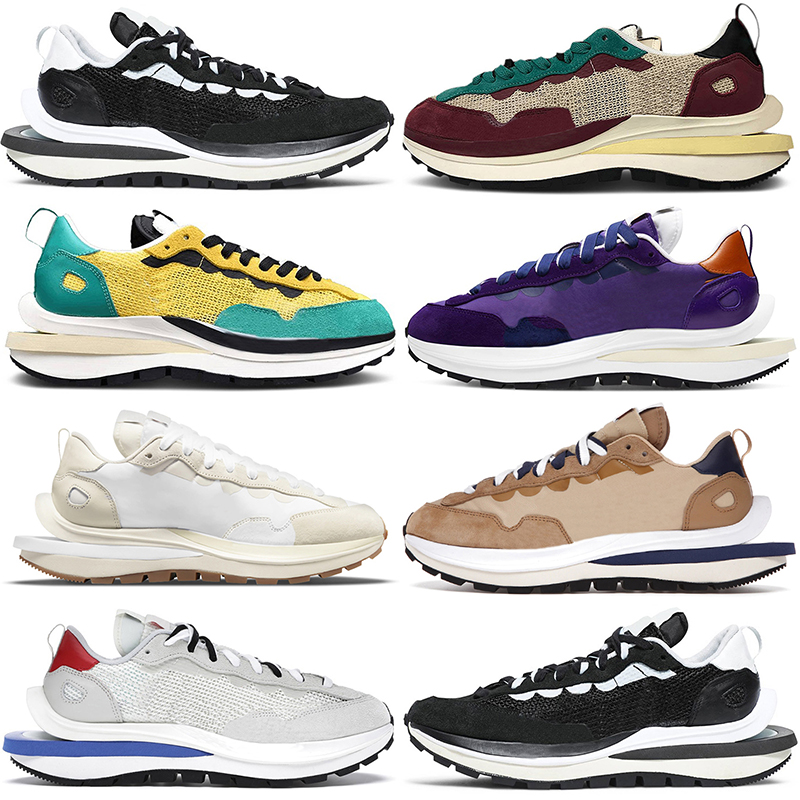 

new hot original vaporwaffle running shoes White Blue Black Game Royal Neptune Green Dark Iris Sail Gum Sesame walking trainers sneakers men women size 36-45