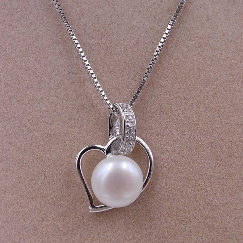 

Sinya 925 sterling silver pendant choker freshwater pearl jewelry women necklace