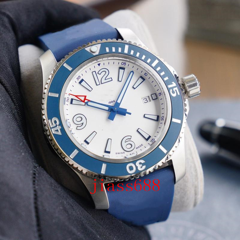 

wristwatches designer watches luxury mens automatic watch fine steel calendar 42mm waterproof mechanical man, Slivery;brown