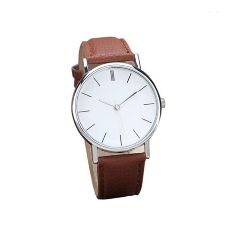 

Wristwatches Irisshine I06 Lady Girl Watches High Quality Womens Retro Design Leather Band Analog Alloy Quartz Wrist Watch Wholesale A10, Brown