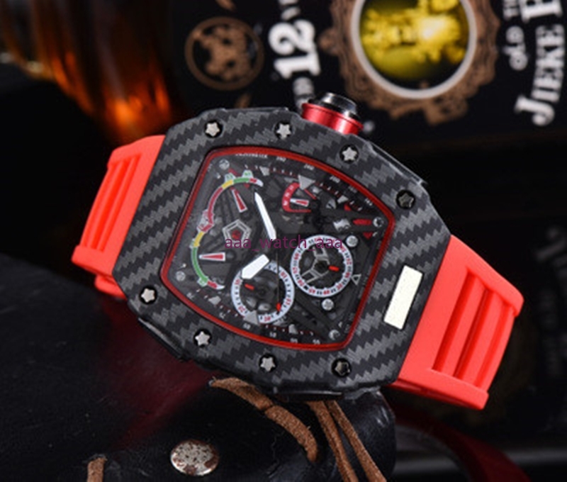 

2020 Automatic date watch limited edition men's watch top brand luxury full-featured quartz watch silicone strap