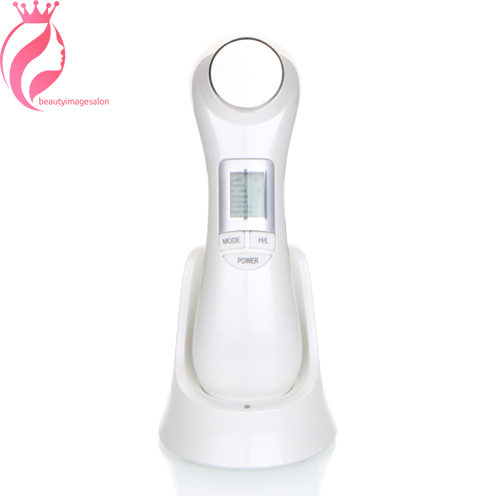 

Facial Mesoporation Acne Development 7 Colors LED Electroporation Wrinkle Removal RF Skin Rejuvenation Beauty Device