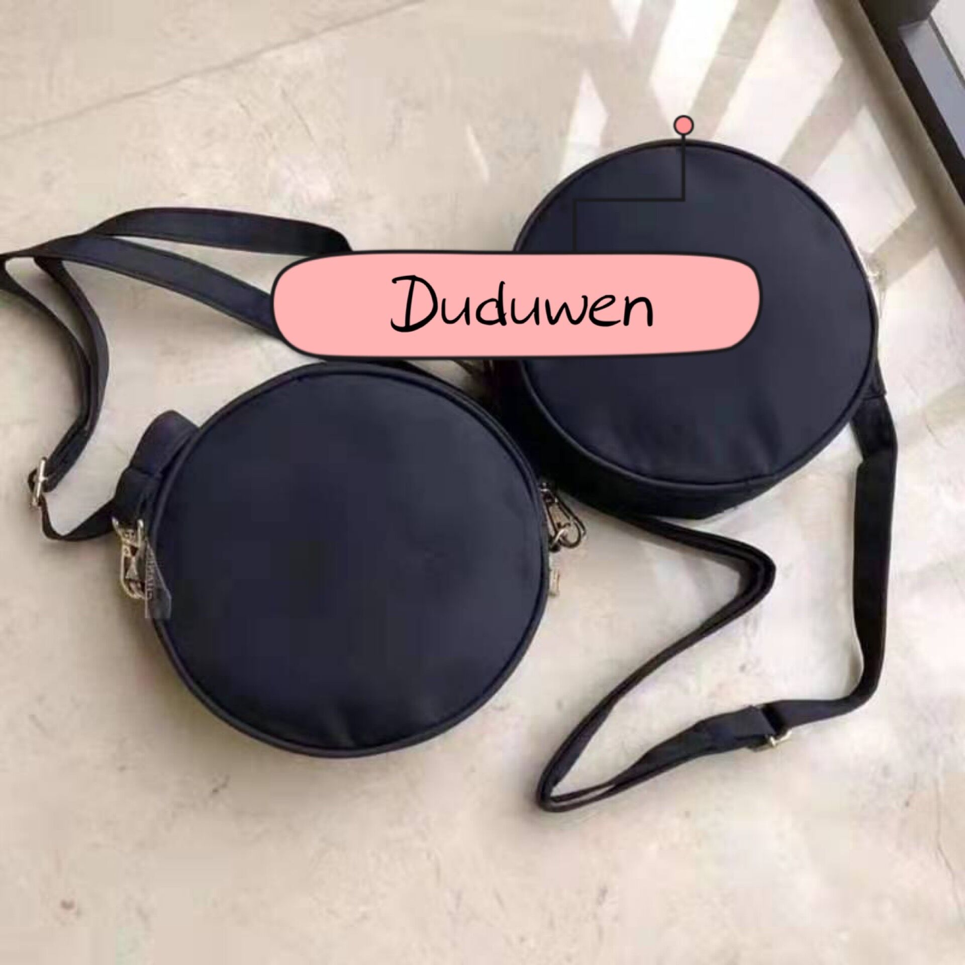 

19.5X5CM Nylon around bag 2C addicts zipper organizer with straps makeup Bags quilted sequin Cosmetic Storage Case, Blue;pink