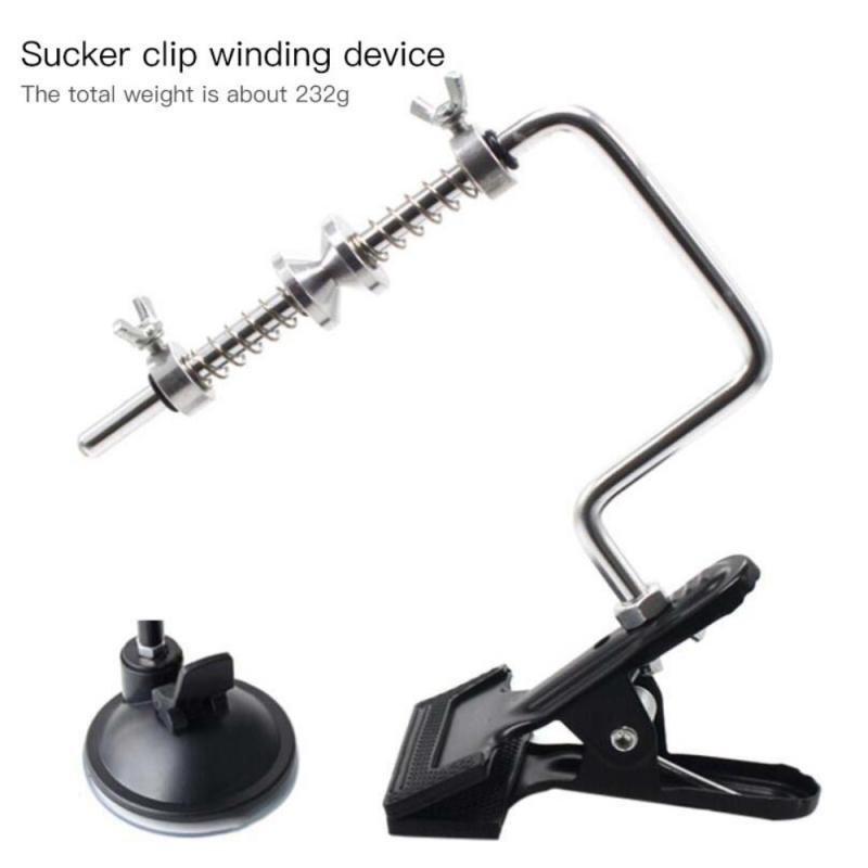 

Fishing Line Winder System Reel Spooler Vacuum Spooling Winding Tackle Tools Accessories Baitcasting Reels