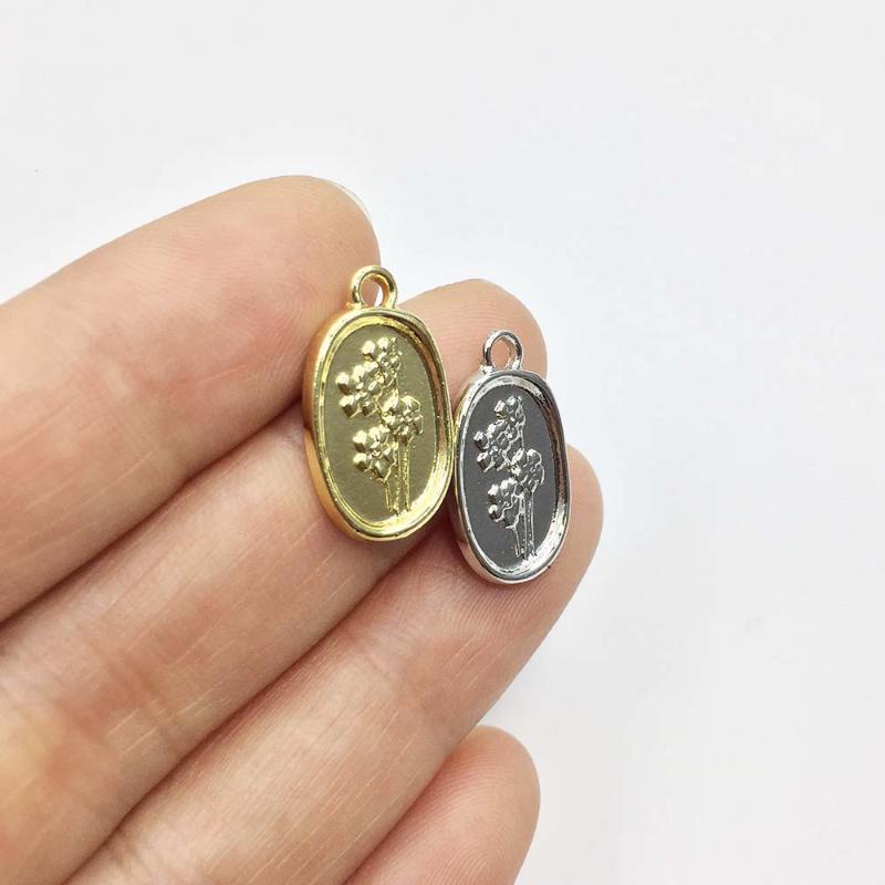 

Charms Eruifa 20pcs 10*16mm Flower Gold/Silver Plated Bee Zinc Alloy Pendant Jewelry DIY Necklace Bracelet Earrings 2 Colors, Bronze;silver