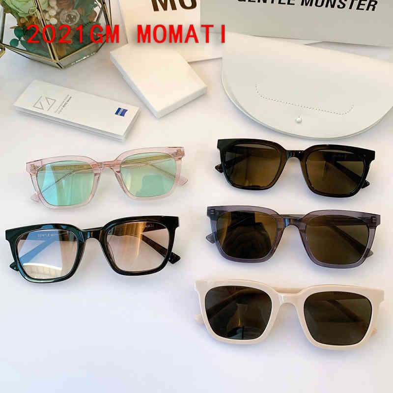 

2021 Fashion Korea Brand Design GENTLE Sunglasses Momati Female Gradient Sun glasses For Men women Oculos Gafas De Sol
