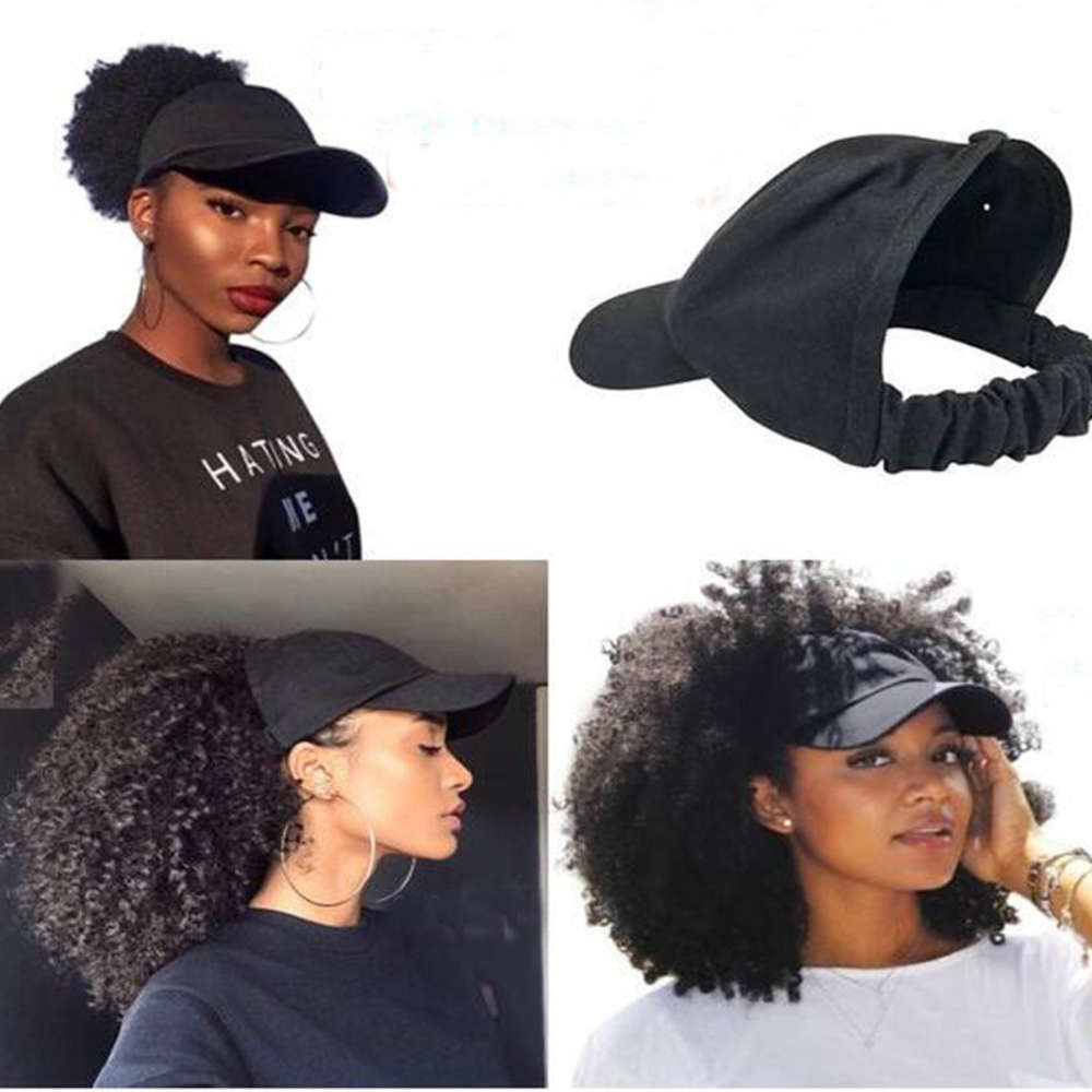 

All cotton summer women's half empty beach sun protection ponytail Hat, Blue;gray