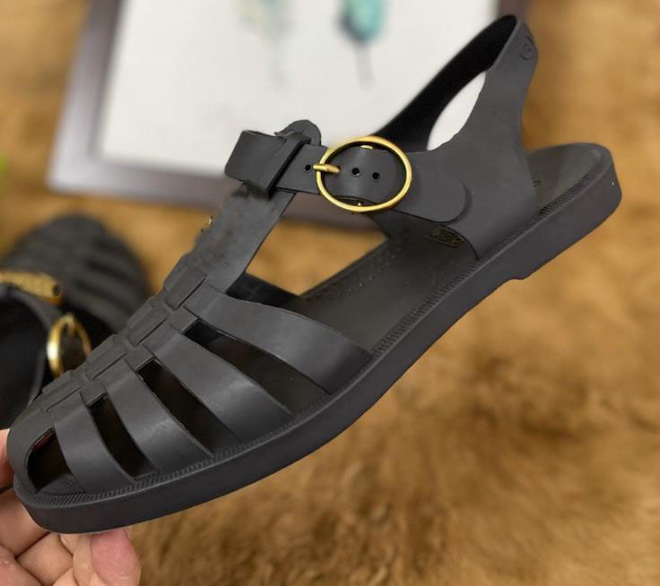 

2021 designer brand latest sandals waterproof and antiskid fashion three colors high quality women men 38-45, Freight (don't choose)