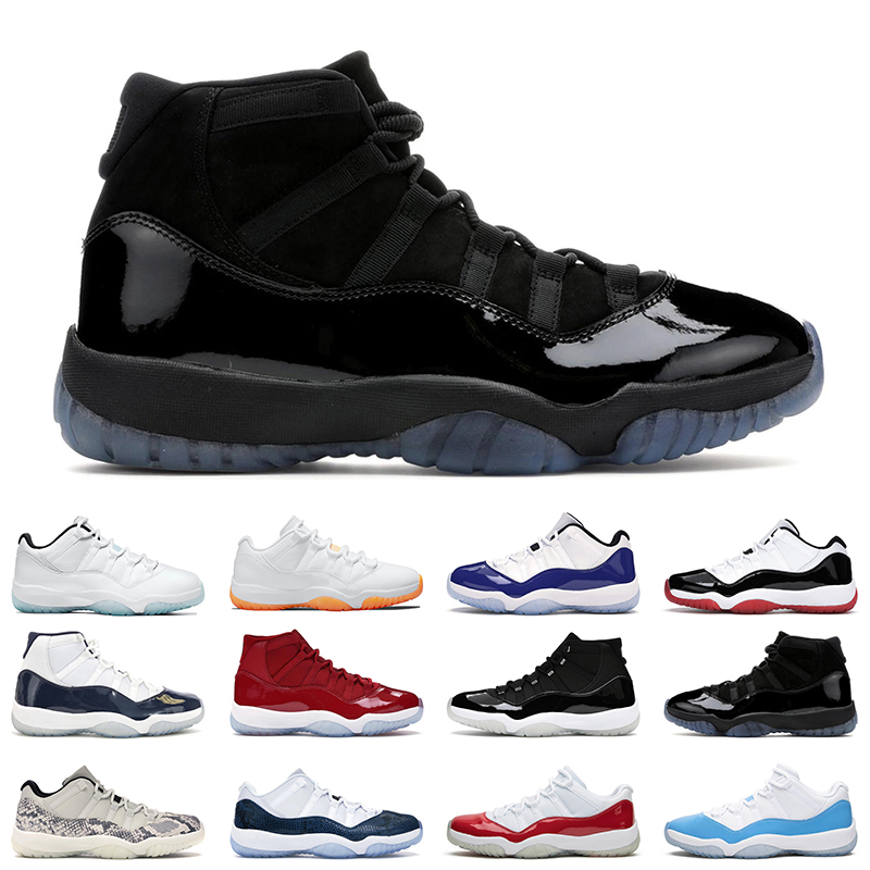 

jumpman 11 Cap and Gown men women Basketball Shoes 11s Low Legend Blue Bright Citrus Jubilee 25th Anniversary outdoor sports sneaker