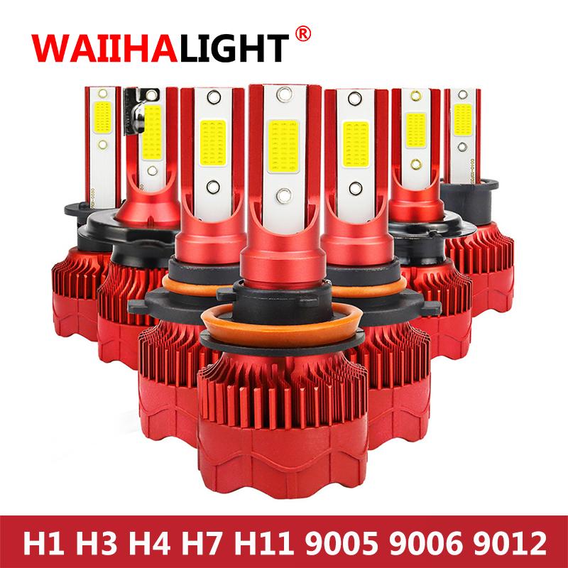 

Car Headlights 1 Pair High Power Headlight Lamp 9005 9006 H1 H3 H7 H11 H8 Led Fog Bulbs H4 Hi/Lo Beam Auto COB