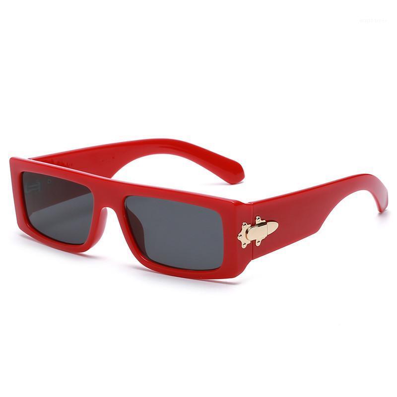 

Sunglasses Fashion Vintage Square Women Men Designer Small Frame Flat Top Gradient Cool Sun Glasses UV400 Shades