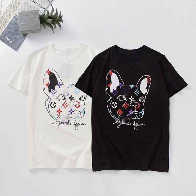 

New PP Mens Designer T shirt Luxury Paris fashion Tshirts Summer Punk T-shirt Male Top Quality 100% Cotton Hip Hop, White;black