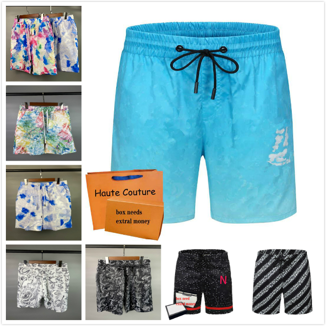 21ss Men Beach Shorts Letter Printing Fashion Shorts Summer Short Holiday Casual Pants Good Quality Men's Clothing Breathable Swimwear-image-659312684