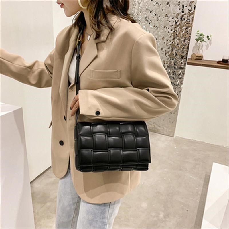 

Real Leather Fashion Shoulder Bags high quality nylon cowhide Pillow bag weave Handbags Bestselling Luxury wallet women Crossbody Designer Handbag Hobo purses, Beige