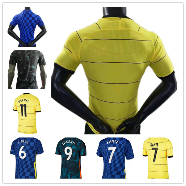 

Player version 21 22 soccer jersey KANTE WILLIAN PULISIC football shirt MOUNT camiseta ABRAHAM BARKLEY camisa 2021 2022 LAMPARD maillot