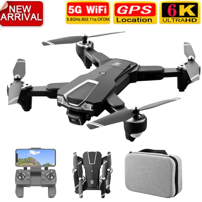 

LS-25 Mnini Drone With Camera 6K 4K Dual ESC 5G WIFI FPV GPS Height Maintain Intelligent Follow RC Quadcopter Drones
