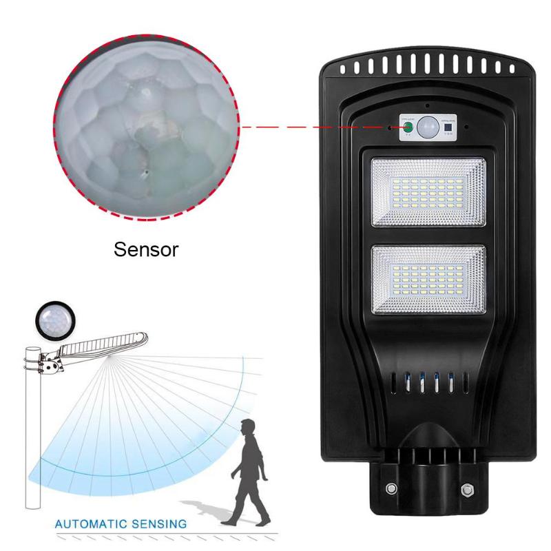 

Waterproof Solar LED Street Light Motion Sensor Outdoor Garden Lamp Flashlights Torches