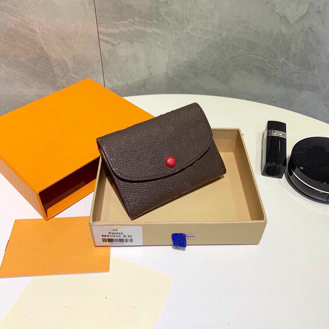 

Women Wallet Short Style Purse Card Holder Coin Purses Designer Wallets Three Colors Choices Top Quanlity Big Brand, Price difference