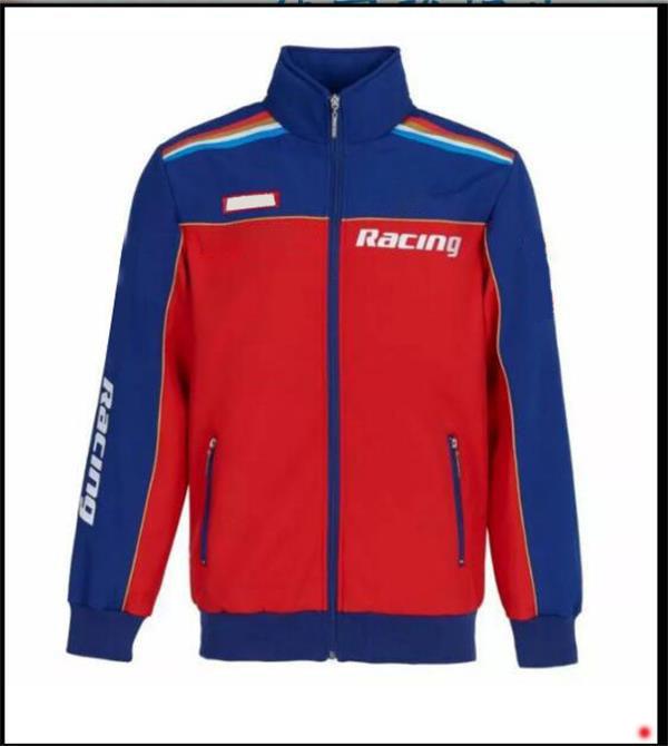 

F1 team racing suit sweater autumn and winter windproof warm car fan jacket with the same style customization