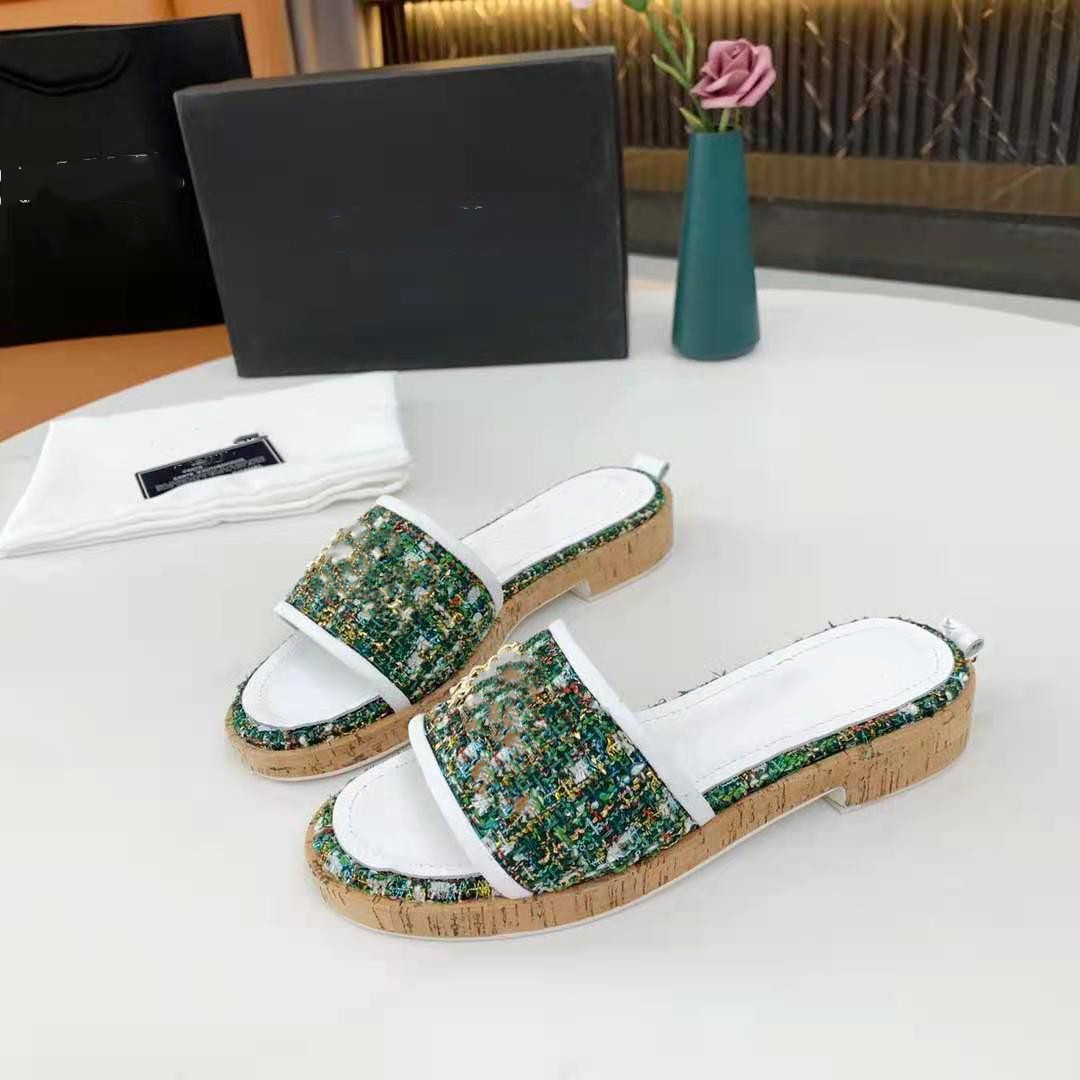 

Fashion Luxury 2021 Italian ACE Slipper Pearl Snake Print Slide Summer Wide Flat for Ladies Men Women Sandals Designer Shoes Free Gift Online Sales, Black