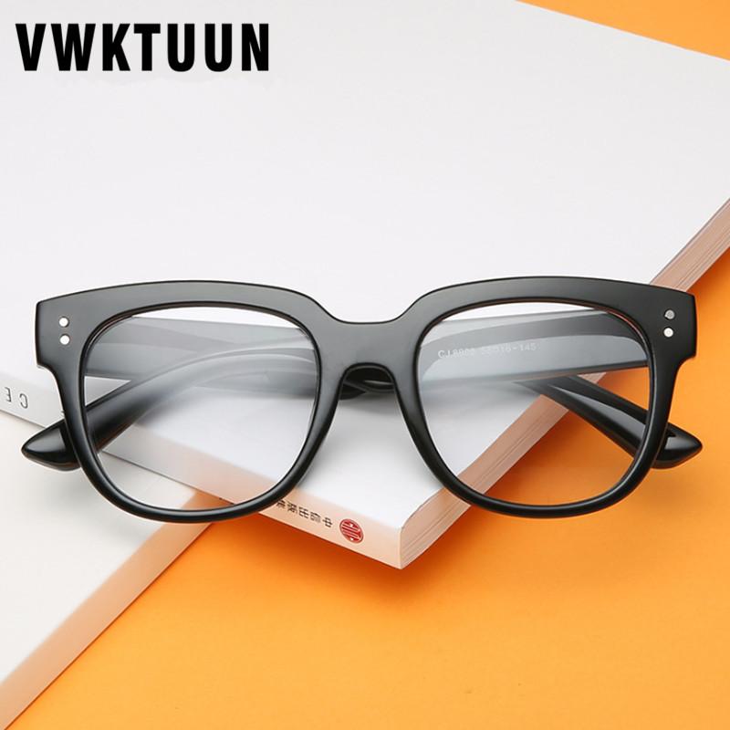 

Fashion Sunglasses Frames VWKTUUN Square Anti Blue Light Glasses Women Men Optical Eyeglasses Computer Reading Eyewear Blocking