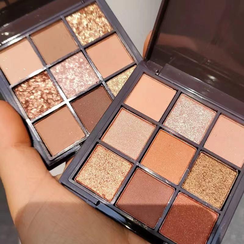 

Eye Shadow Eyeshadow Palette Long-lasting Jiugongge Shimmer Matte Women's Cosmetics Shadows Makeup, 01