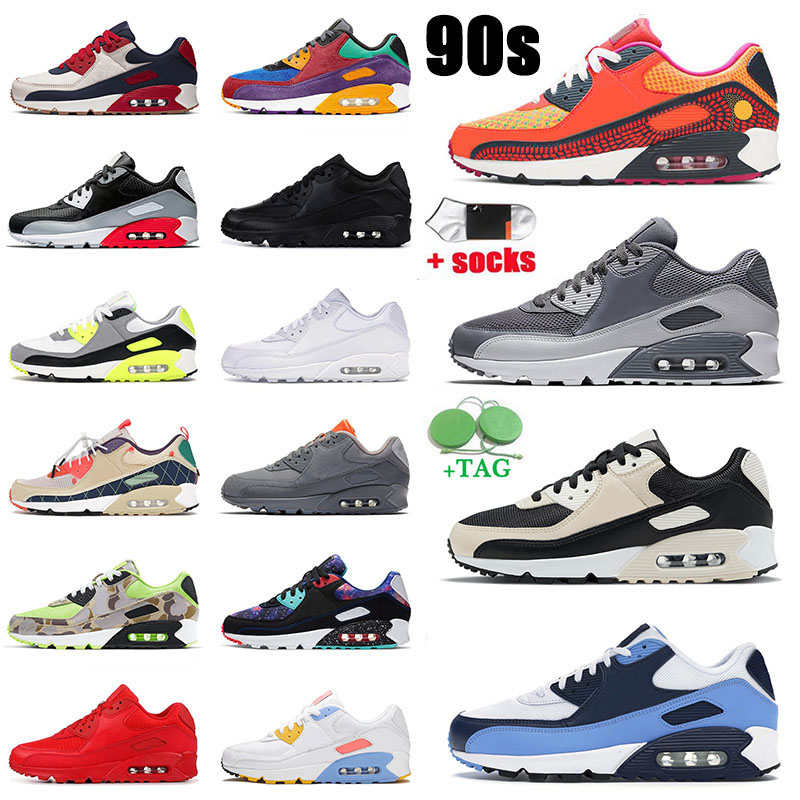 

Authentic 90 Designers Original Shoes Men Day of the Dead 90s Air Sneakers Trail Team Gold Camo Vert UNC High quality Jogging Women Trainers Sports Walking, D5 glasgow 36-45