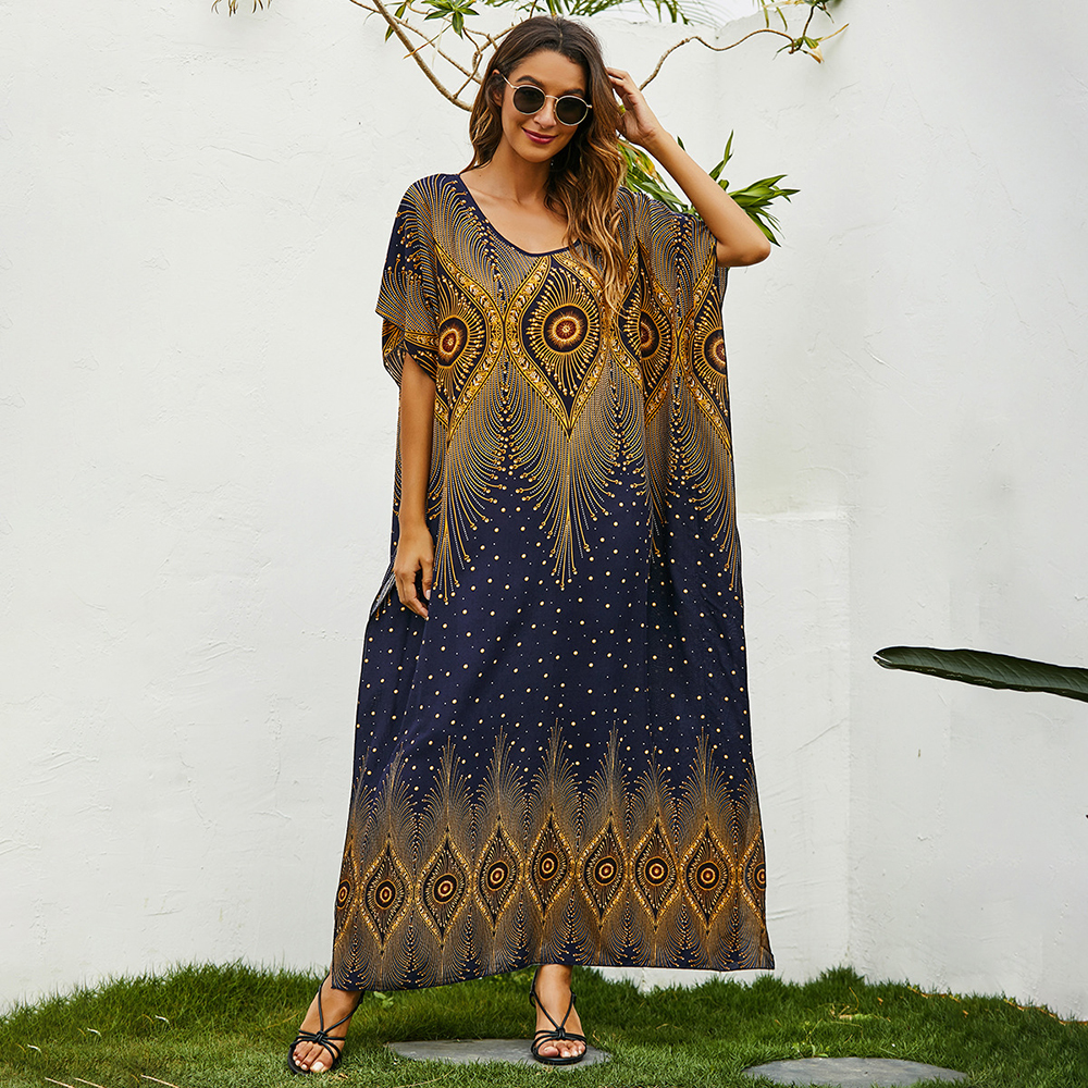 

Ramadan Eid Moubarak Kaftan Summer Dresses For Women Abaya Dubai Turkey Islam Muslim Long Dress Robe Longue Djellaba Femme