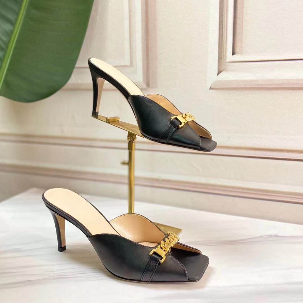 

The designer strongly recommends 2021 Spring/Summer Sandal Velcro high-top design is a surprise, Black