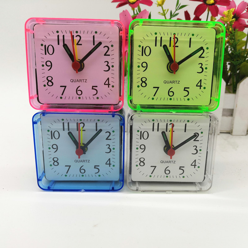 

creative square candy color fashion bedroom student gift alarm clock
