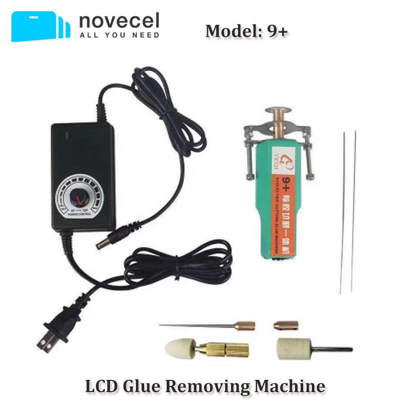 

Novecel 9+ OCA Glue Removing Tool For Mobile Phone LCD Screen Repair Electric Mini Adhesive Remover With Speed Controller Cell Repairing Too