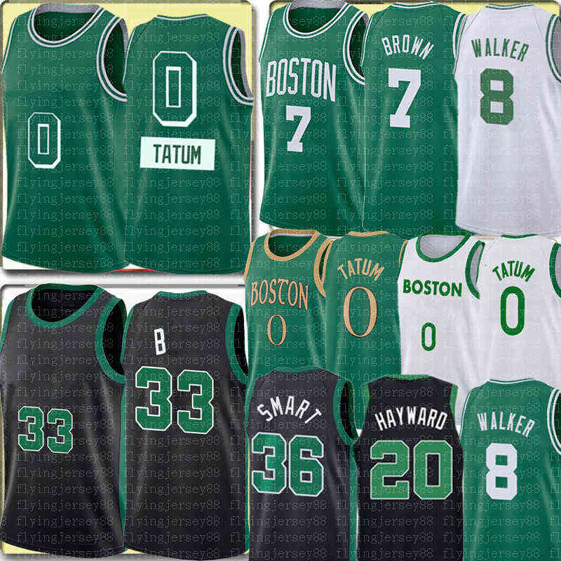

Jayson 0 Tatum Bostones 2022 Celtices Jersey Larr y 33 Bir d Jaylen 7 Brown Marcus 36 Smart Basketball Jerseys Kemba 8 Walker Gordon 20, 2021 {xinchengshi}