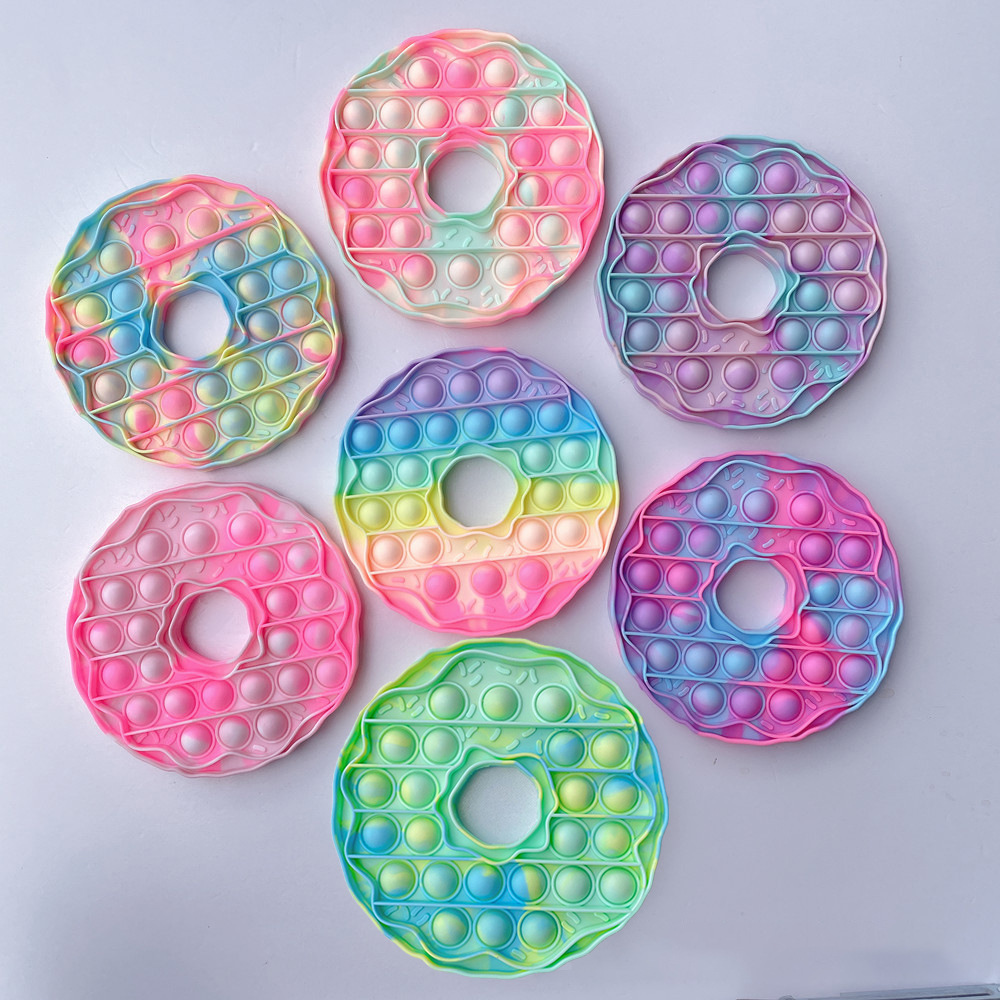 

Push its Pops Fidget 14.7*14.9CM Size Decompression Toys Circle Shape Characteristic Popper Bubble Fingertip Sensory Toy for Children Gifts