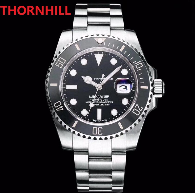 

Blue Red Green Black Dial Color Mens Watches Deep Sweeping high quality 904L Stainless Steel Men Mechanical Orologio di Lusso Wristwatch, As pic