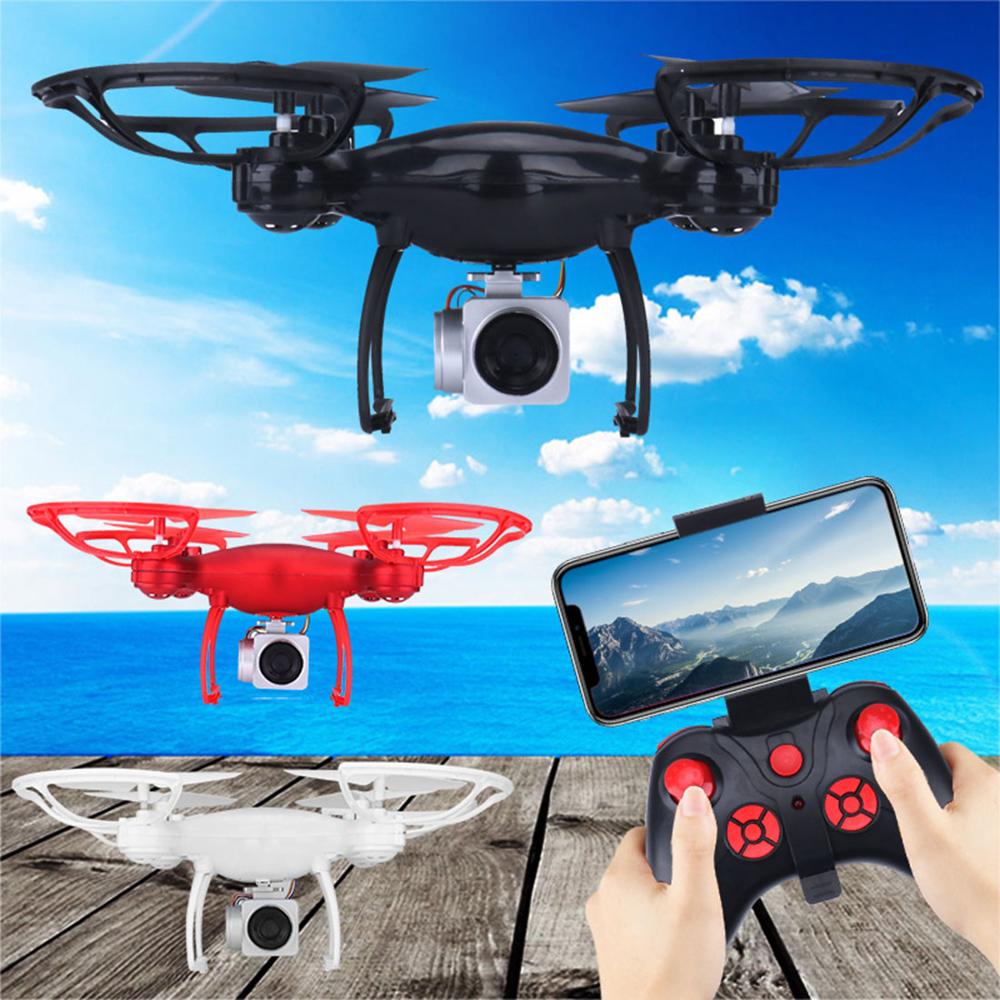 

1080P HD Camera Drone FPV WIFI Real-time Transmission RC Quadcopter 3 Modes Speed One-key Return Altitude Hold 4-axis Dron Gift, Back up battery