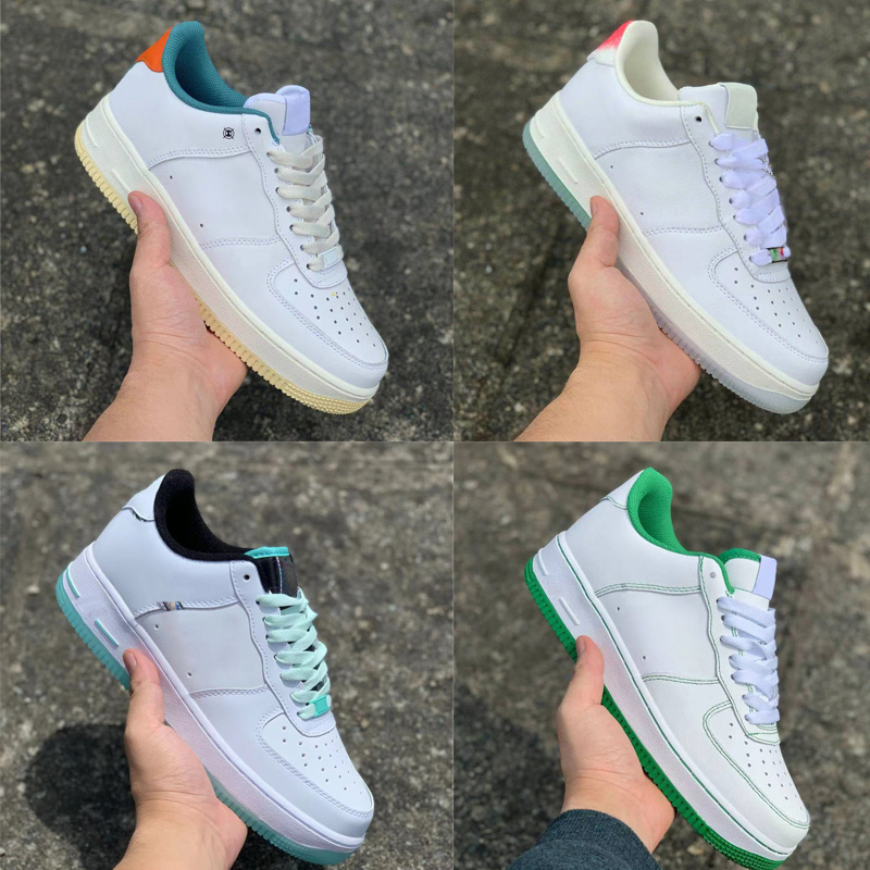

Quality 1 Women Mens Running Shoes One White Black Volt Red Blue Shadow Platform Sneakers Trainers, 01