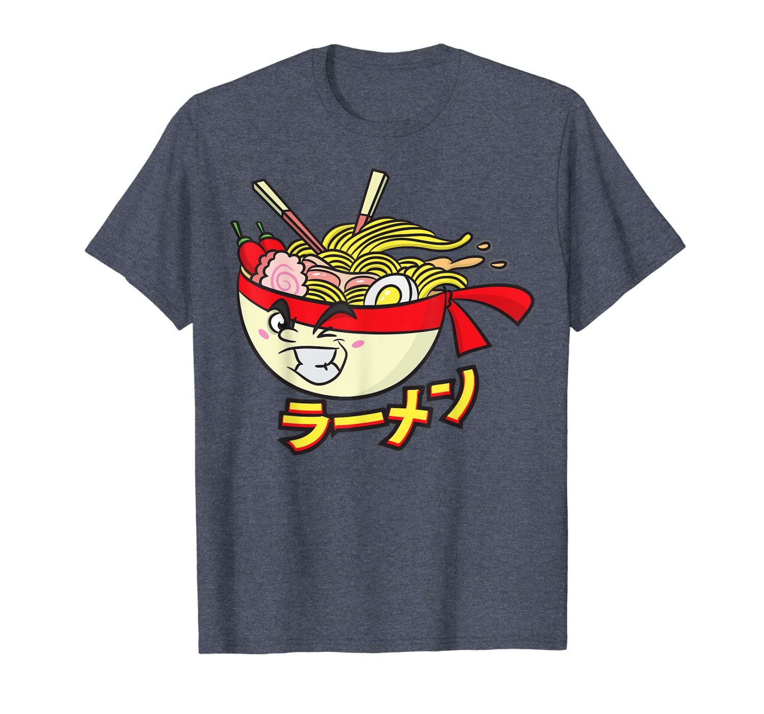 

spicy ramen - student life anime noodle bowl t-shirt, White;black