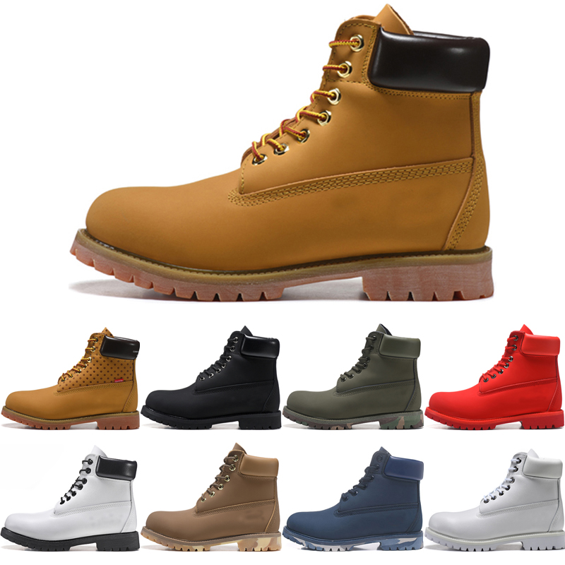 

Designer Boots Men Women Winter Boot Black White Red Wheat Blue Green Navy Camo Fashion Mens Womens Outdoor Trainers Sports Sneakers, Color #10